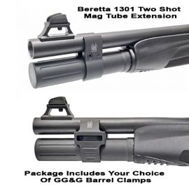 Beretta 1301 Shotgun Magazine Tube Extension 2-Shot