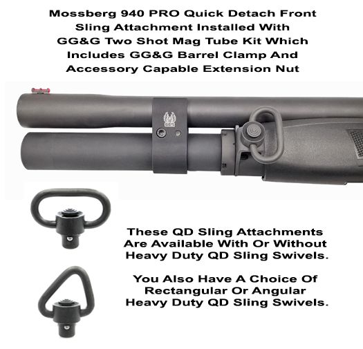 Mossberg 940 PRO QD Front QD Sling Attachments
