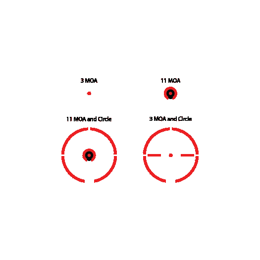 FastFire 4 Reticle Set