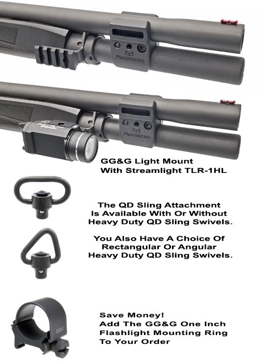 Mossberg 940 PRO QD Sling And Light Mount Adl Image